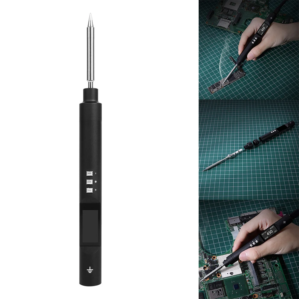 Бутиковый паяльник с наконечником и креплением серии TS, USB Type-C, 65 Вт, регулируемый, из алюминиевого сплава, цифровой, прочный, OLED
Бутиковый паяльник с наконечником и креплением серии TS, USB Type-C, 65 Вт, регулируемый, из алюминиевого сплава, цифровой, прочный, OLED
