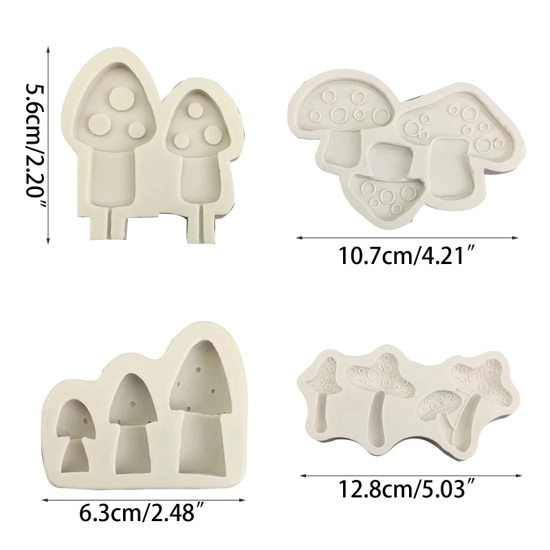 Handmade 3D Vegetable Mushroom Shaped Molds Chocolate Soap Molds DIY Fondant Moulds Silicone Material Baking Accessories
Handmade 3D Vegetable Mushroom Shaped Molds Chocolate Soap Molds DIY Fondant Moulds Silicone Material Baking Accessories
