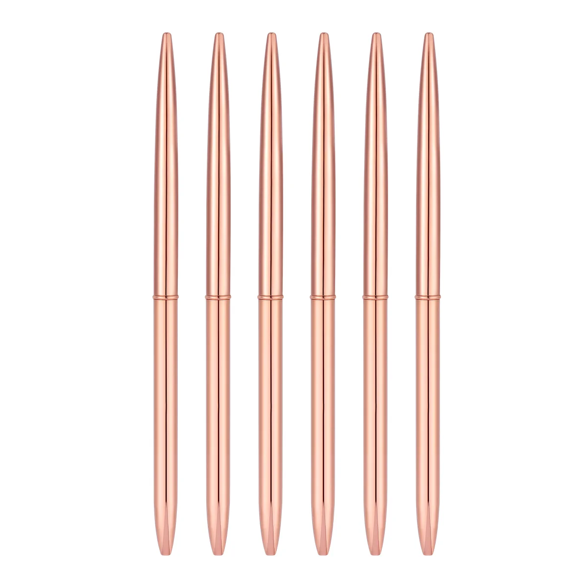 6PCS Rotation Ballpoint Pen Lightweight Metal Black Ink Practical Stationery Gifts Pen for Students
6PCS Rotation Ballpoint Pen Lightweight Metal Black Ink Practical Stationery Gifts Pen for Students