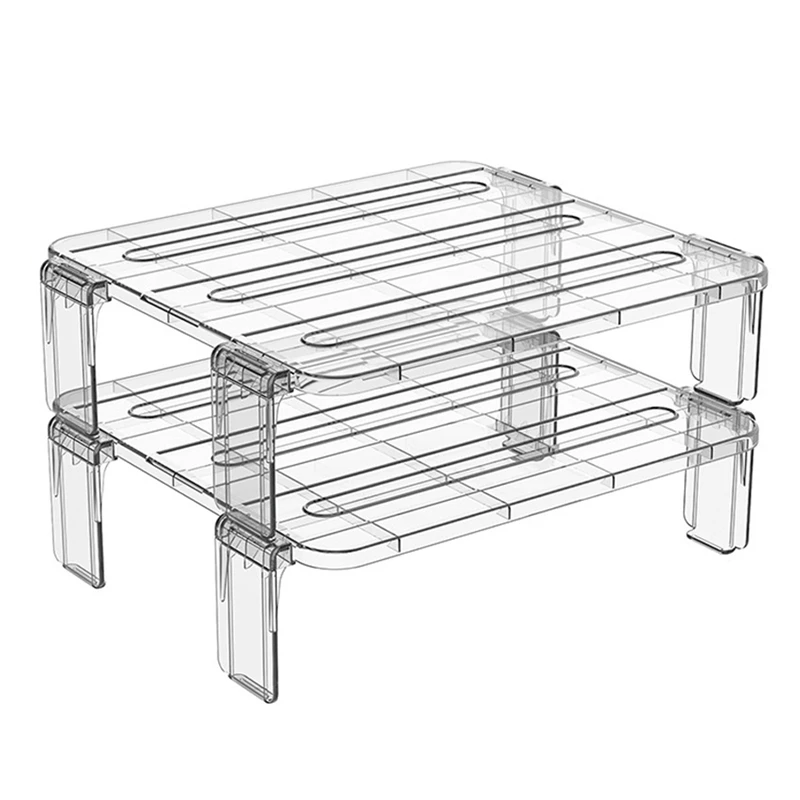 2Pcs Fridge Organizer Fridge Rack Kitchen Racks Kitchen Items Stackable Shelf Layered Shelf
2Pcs Fridge Organizer Fridge Rack Kitchen Racks Kitchen Items Stackable Shelf Layered Shelf