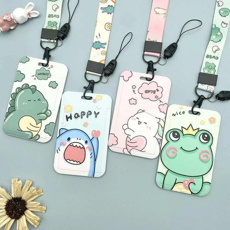 1PC Cute Student Lanyard Long Rope Neck Strap Lanyard Badge Protective Sleeve Girl Bus Card Access Card Badge Holder Card Cover
1PC Cute Student Lanyard Long Rope Neck Strap Lanyard Badge Protective Sleeve Girl Bus Card Access Card Badge Holder Card Cover