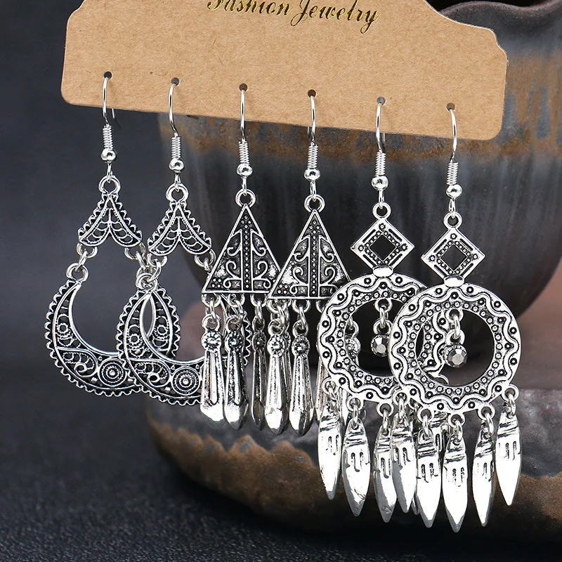 Boho Geometric Metal Drop Earrings Set for Women Water Drop Leaf Flower Shell Tassel Hook Dangle Jewelry Statement Girl Gift
Boho Geometric Metal Drop Earrings Set for Women Water Drop Leaf Flower Shell Tassel Hook Dangle Jewelry Statement Girl Gift
