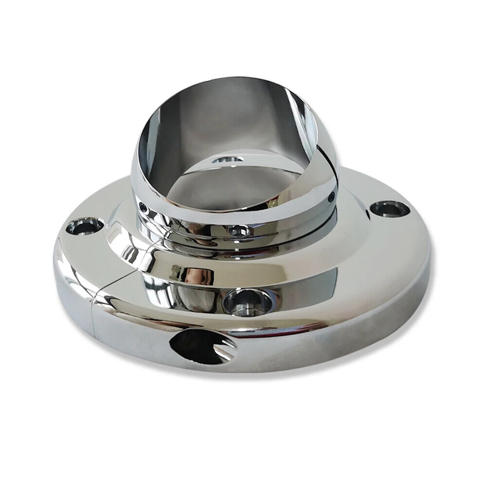 Chrome Steering Column Floor Mount for 2Inch Columns Swivel SBC BBC 350 Universal
Chrome Steering Column Floor Mount for 2Inch Columns Swivel SBC BBC 350 Universal