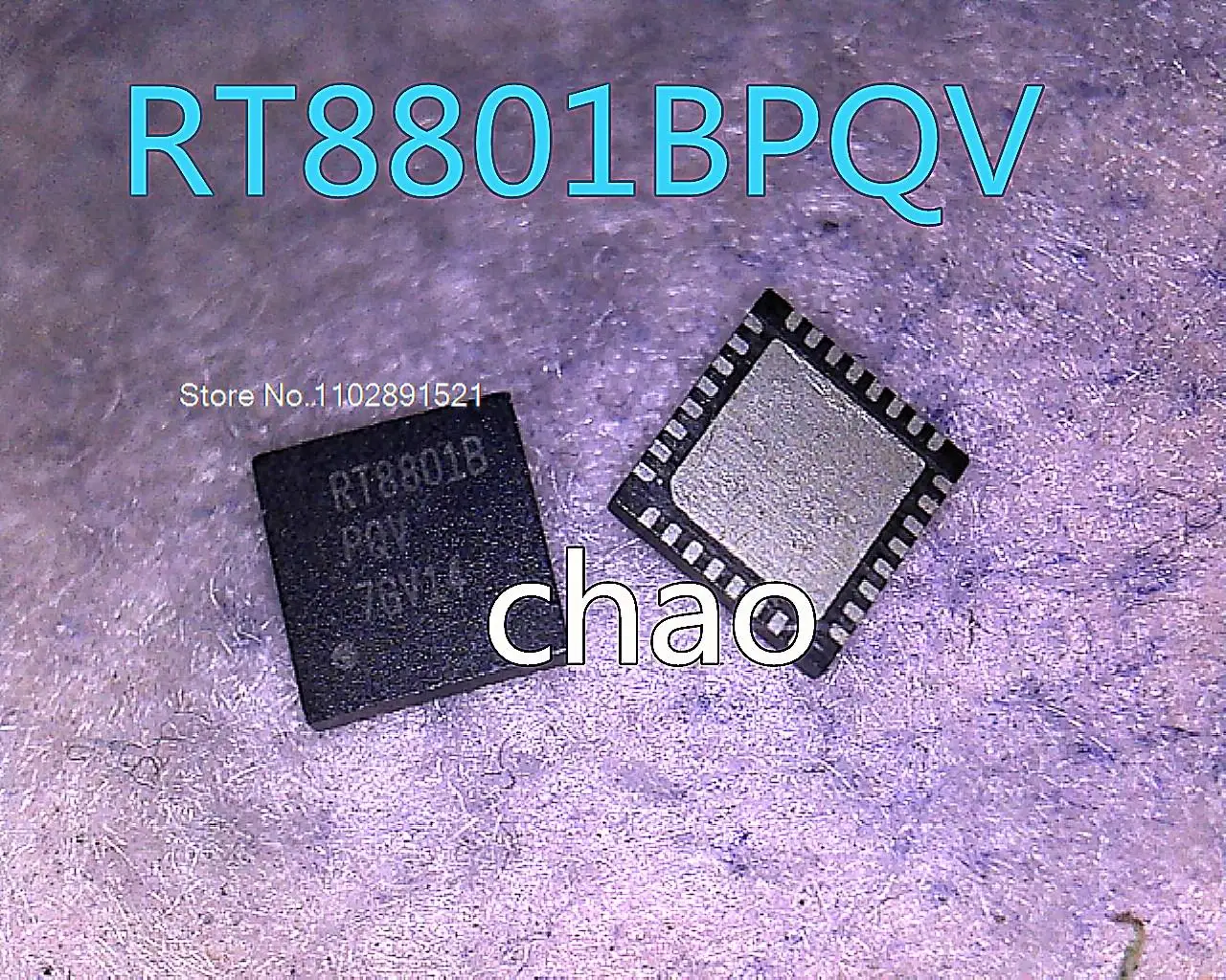 5PCS/LOT RT8801BPQV RT8801B QFN 
5PCS/LOT RT8801BPQV RT8801B QFN