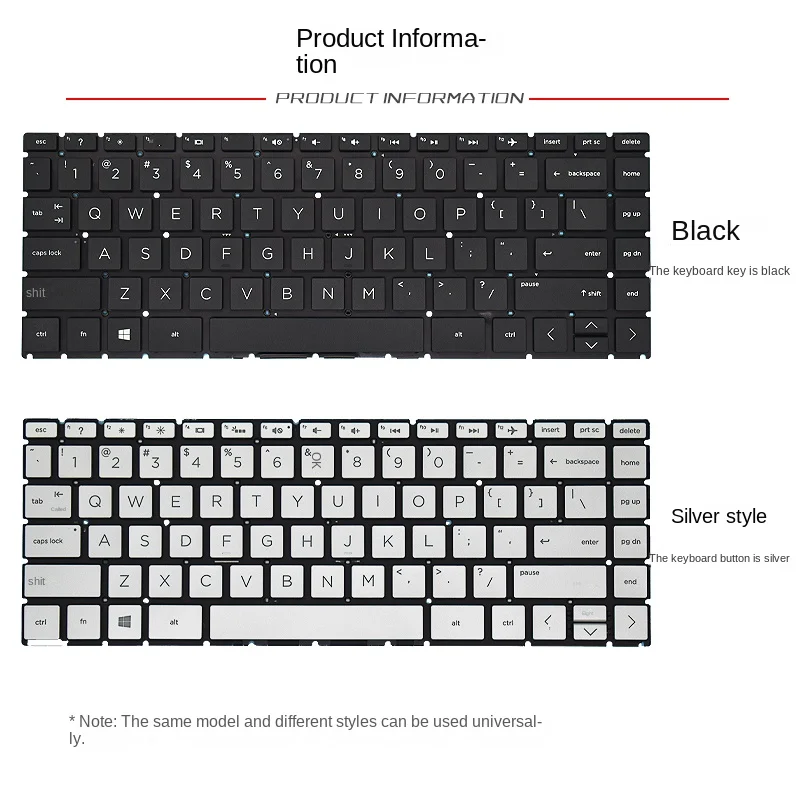 Replace applicable For HP14-CM/CD/CK 14S-DK C121 I131 l131 240/246/245 G7LapForp keyboard 
Replace applicable For HP14-CM/CD/CK 14S-DK C121 I131 l131 240/246/245 G7LapForp keyboard