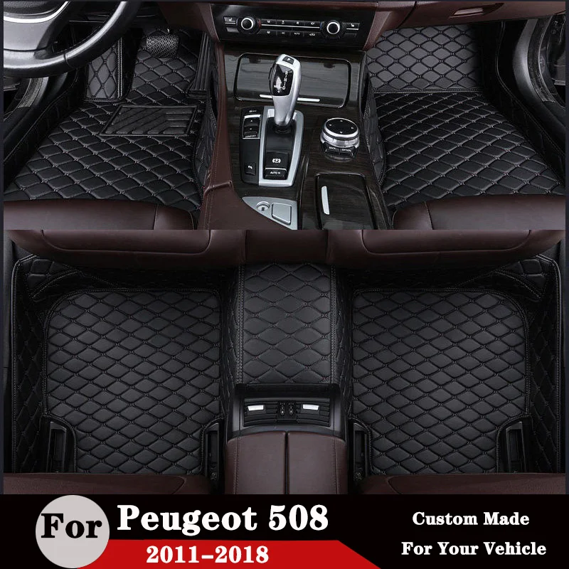 Custom car mats For Peugeot 508 2018 2017 2016 2015 2014 2013 2012 2011 Interior Waterproof Carpets Accessories Foot Pads
Custom car mats For Peugeot 508 2018 2017 2016 2015 2014 2013 2012 2011 Interior Waterproof Carpets Accessories Foot Pads