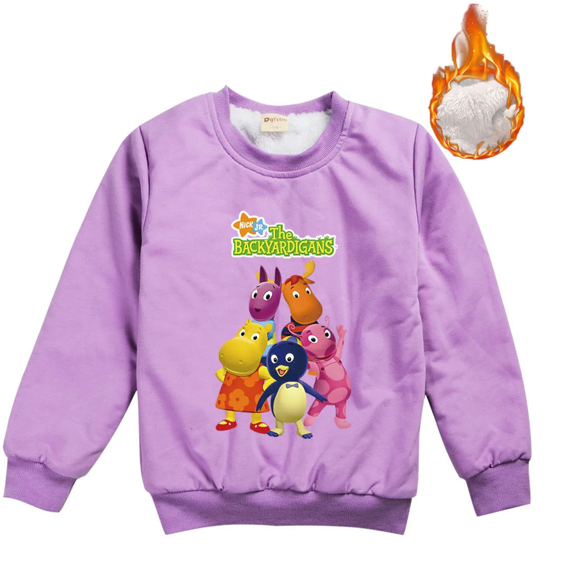 Backyardigans Costume Kids Velvet Hoodies Boys Fleece Pullover Sweatshirt Baby Girls Winter Warm Coats Halloween Cosplay Outfits
Backyardigans Costume Kids Velvet Hoodies Boys Fleece Pullover Sweatshirt Baby Girls Winter Warm Coats Halloween Cosplay Outfits