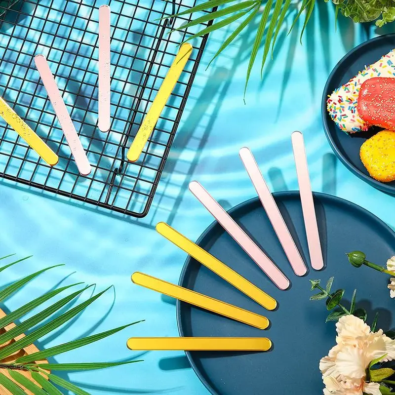 20Pcs Acrylic Popsicle Sticks Reusable Creamsicle Ice Cream Cakesicle Sticks
20Pcs Acrylic Popsicle Sticks Reusable Creamsicle Ice Cream Cakesicle Sticks