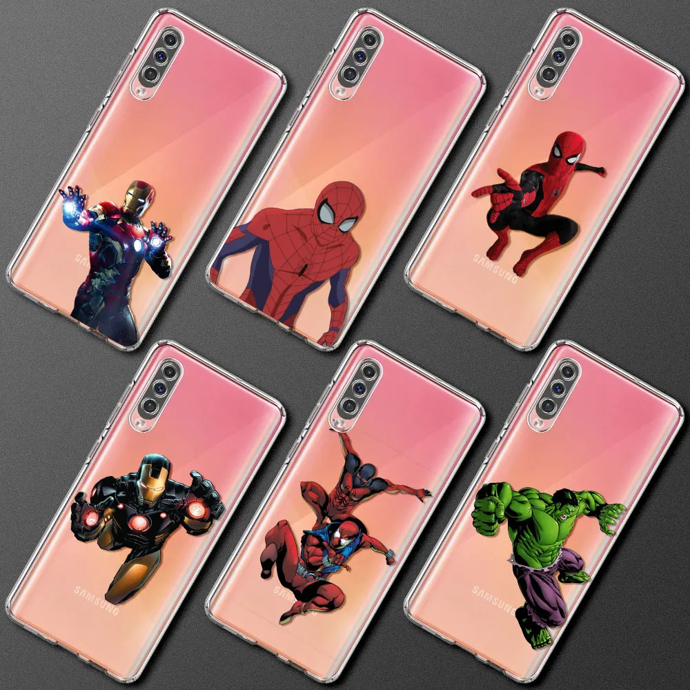 Iron Man Hulk Marvel Funda Cover for Samsung Galaxy A50 A12 A51 A52 A71 A32 A70 A30 A22 A72 A21s Mobile Phone Soft Case Coque
Iron Man Hulk Marvel Funda Cover for Samsung Galaxy A50 A12 A51 A52 A71 A32 A70 A30 A22 A72 A21s Mobile Phone Soft Case Coque