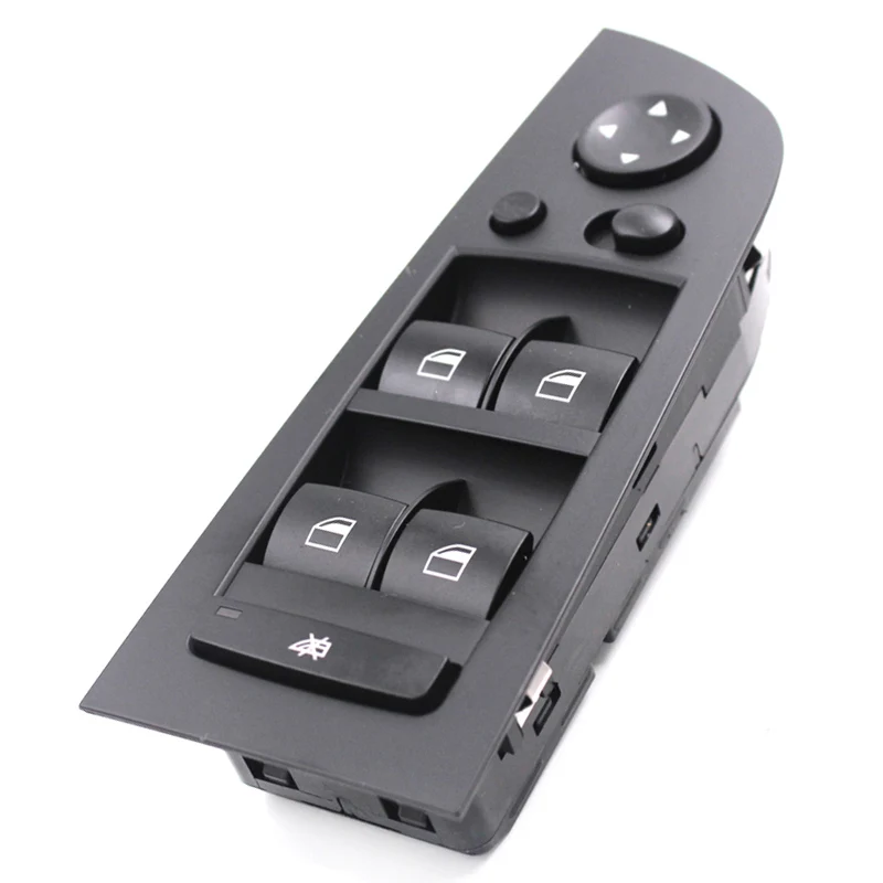 Высококачественная консоль переключателя управления электростеклом для BMW E90 318i 320i 325i 335i, левая Автомобильная консоль, аксессуары, черная панель 61319217332