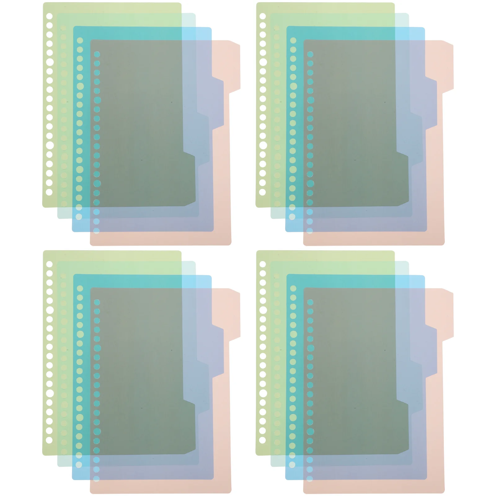 32 Pcs Notepad Dividers Binder With Tabs Paper Tags A5 Plastic Clip Detachable Punched 
32 Pcs Notepad Dividers Binder With Tabs Paper Tags A5 Plastic Clip Detachable Punched