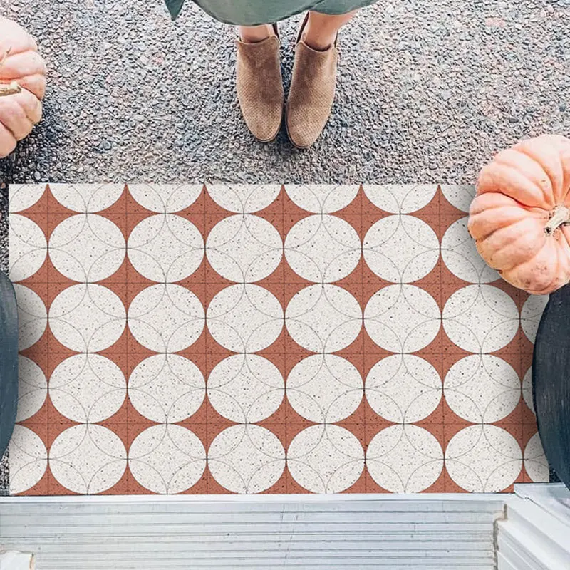 Дверной коврик в скандинавском стиле, нескользящий ковер с геометрическим рисунком, можно разрезать на дверь, для украшения дома, искусстве...
Дверной коврик в скандинавском стиле, нескользящий ковер с геометрическим рисунком, можно разрезать на дверь, для украшения дома, искусстве...