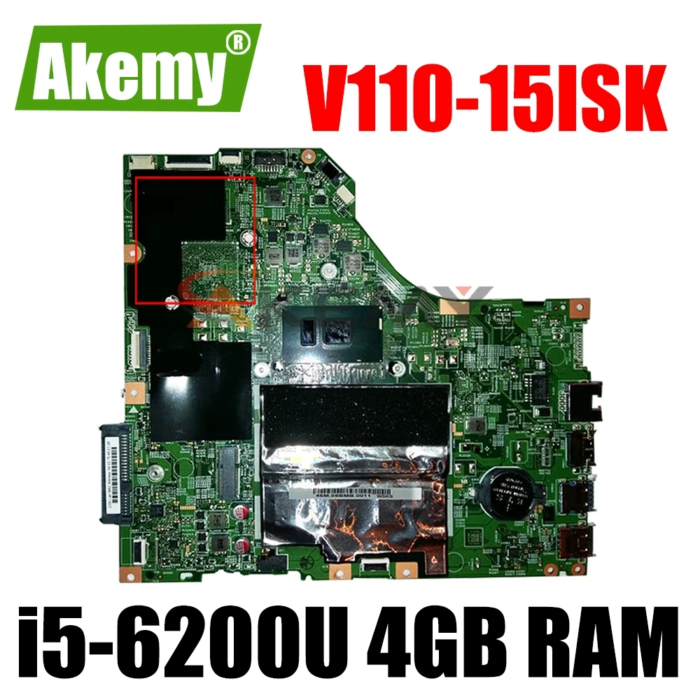 For Lenovo V110-15ISK V110-15IKB laptop motherboard 15277-1N 448.08B01.001N CPU i5-6200U RAM 4GB tested 100% working
For Lenovo V110-15ISK V110-15IKB laptop motherboard 15277-1N 448.08B01.001N CPU i5-6200U RAM 4GB tested 100% working