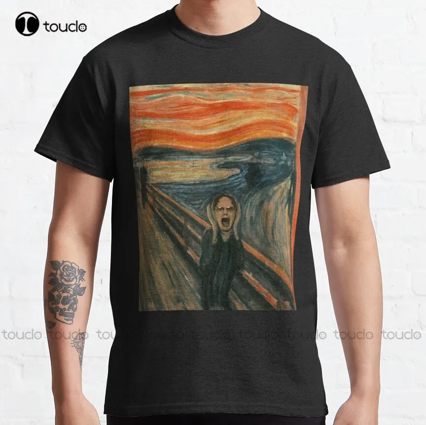 Dwight Schrute Scream Painting Classic T-Shirt Funny Shirts For Men Custom Aldult Teen Unisex Digital Printing Tee Shirt Xs-5Xl
Dwight Schrute Scream Painting Classic T-Shirt Funny Shirts For Men Custom Aldult Teen Unisex Digital Printing Tee Shirt Xs-5Xl