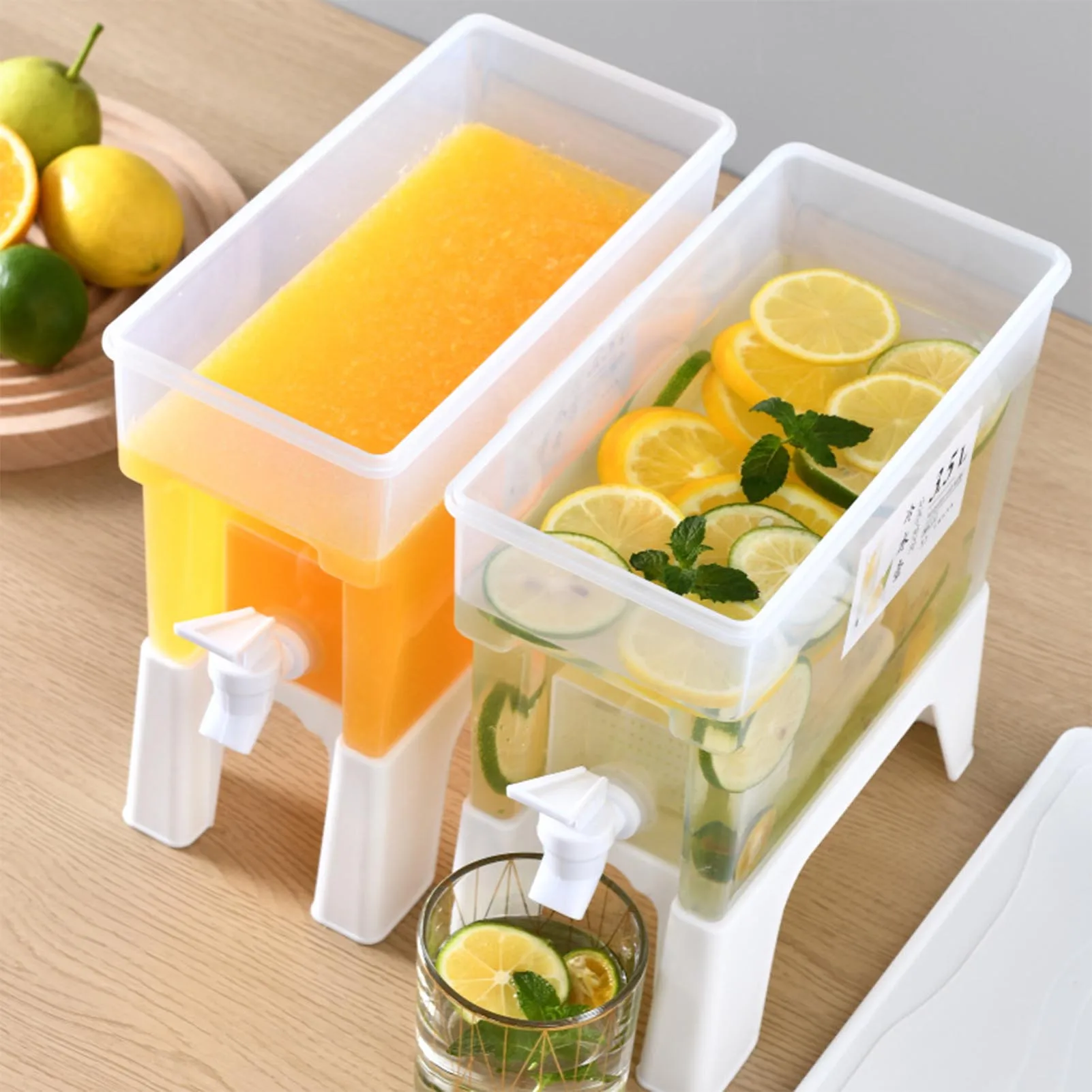 Beverage Dispenser Cold Water Bucket 3.5L Refrigerator Cold Kettle With Faucet Water Pitcher Jug Lemonade Juice Container
Beverage Dispenser Cold Water Bucket 3.5L Refrigerator Cold Kettle With Faucet Water Pitcher Jug Lemonade Juice Container