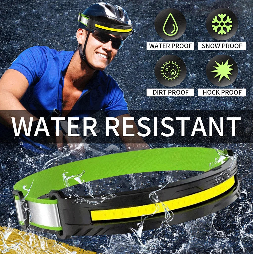 Reflector headlamp, with internal electric red and white light, four gear cob with type-C line
Reflector headlamp, with internal electric red and white light, four gear cob with type-C line