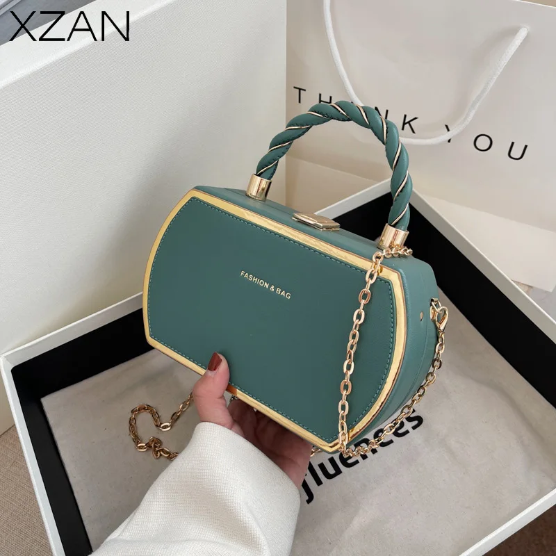Fashion Elegant Luxury Handbags For Women Simple Designer Shoulder Bag High Quality PU Leather Chain Female Crossbody Chain Bags
Fashion Elegant Luxury Handbags For Women Simple Designer Shoulder Bag High Quality PU Leather Chain Female Crossbody Chain Bags