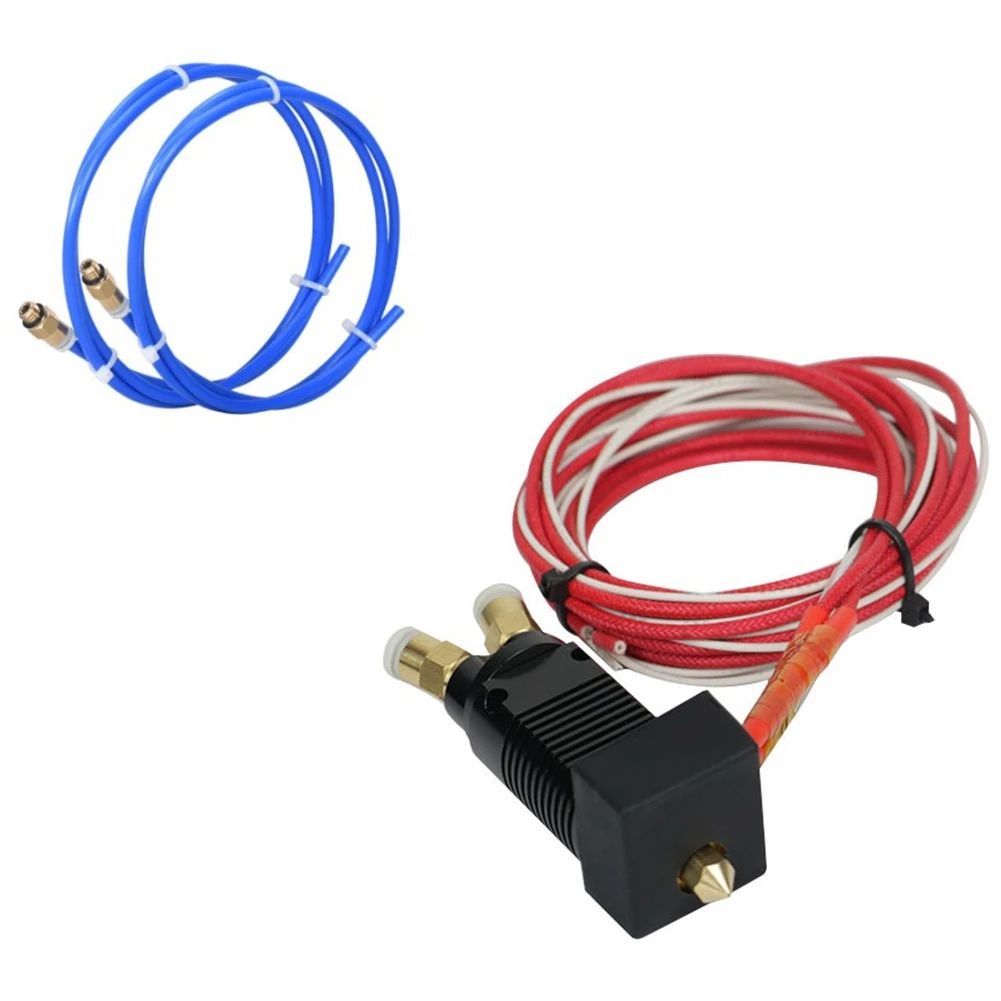 3D Printer Parts 2 In 1 Out Extruder Hot End Kit 0.4 MM Nozzle 1.75 MM 12V 40W For Cr-10 /Ender-3 Series 3D Printers
3D Printer Parts 2 In 1 Out Extruder Hot End Kit 0.4 MM Nozzle 1.75 MM 12V 40W For Cr-10 /Ender-3 Series 3D Printers