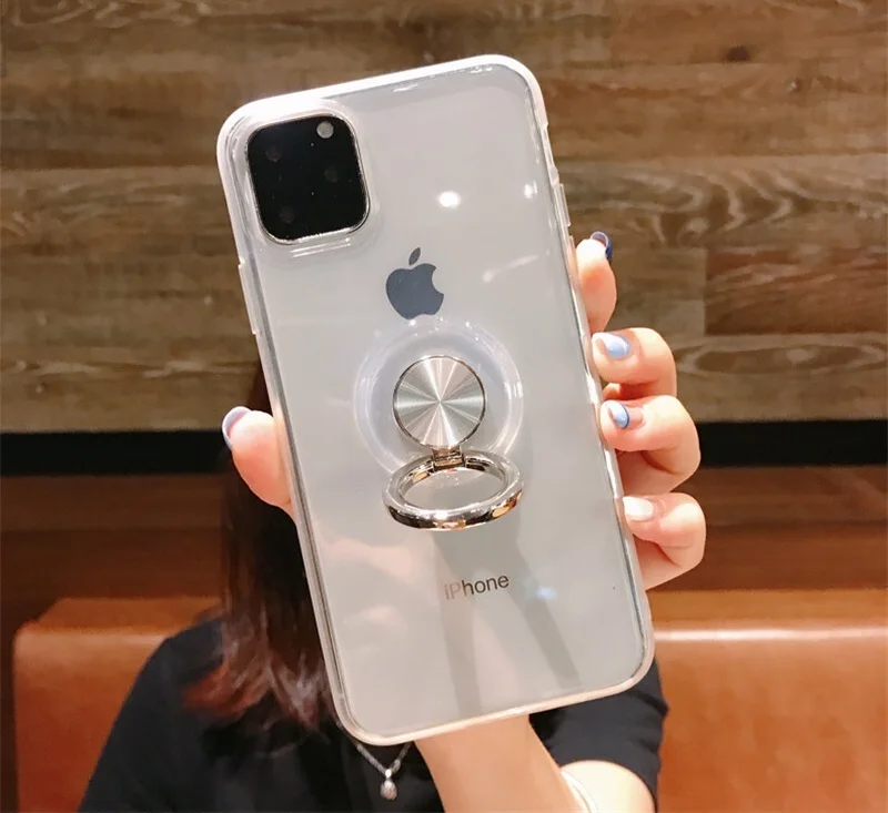 Luxury Fall prevention Ring By Bracket Phone Case For iPhone 12 13 11 Pro Max XR XS Max SE 8 7 Plus Transparent Soft Cover Coque
Luxury Fall prevention Ring By Bracket Phone Case For iPhone 12 13 11 Pro Max XR XS Max SE 8 7 Plus Transparent Soft Cover Coque