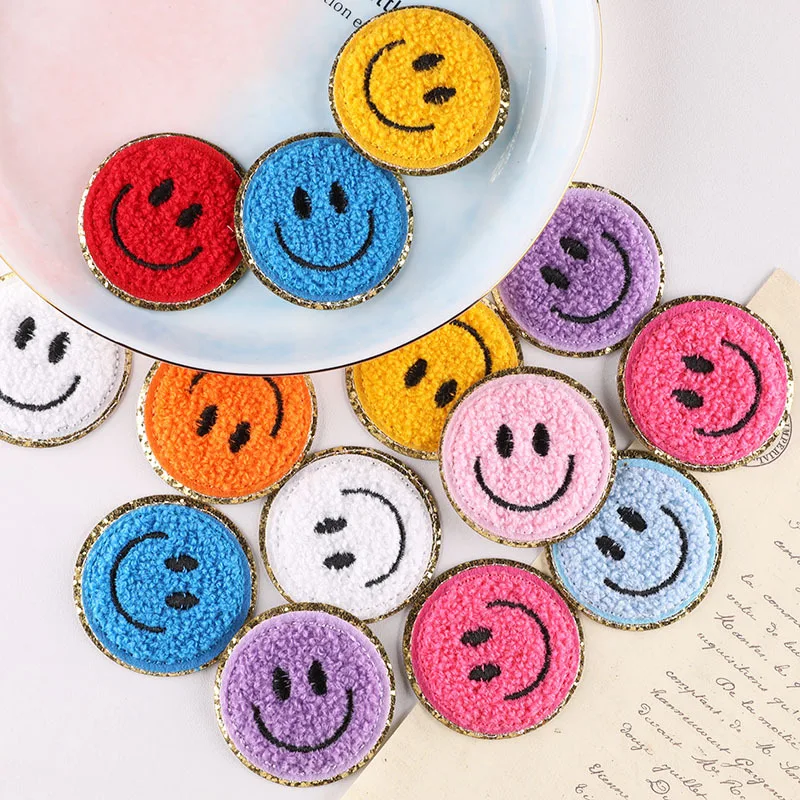 New Cartoon Smiling face embroidered clothes stickers ironing clothing iron patch sewing decorative patches DIY Sewing Sticker
New Cartoon Smiling face embroidered clothes stickers ironing clothing iron patch sewing decorative patches DIY Sewing Sticker