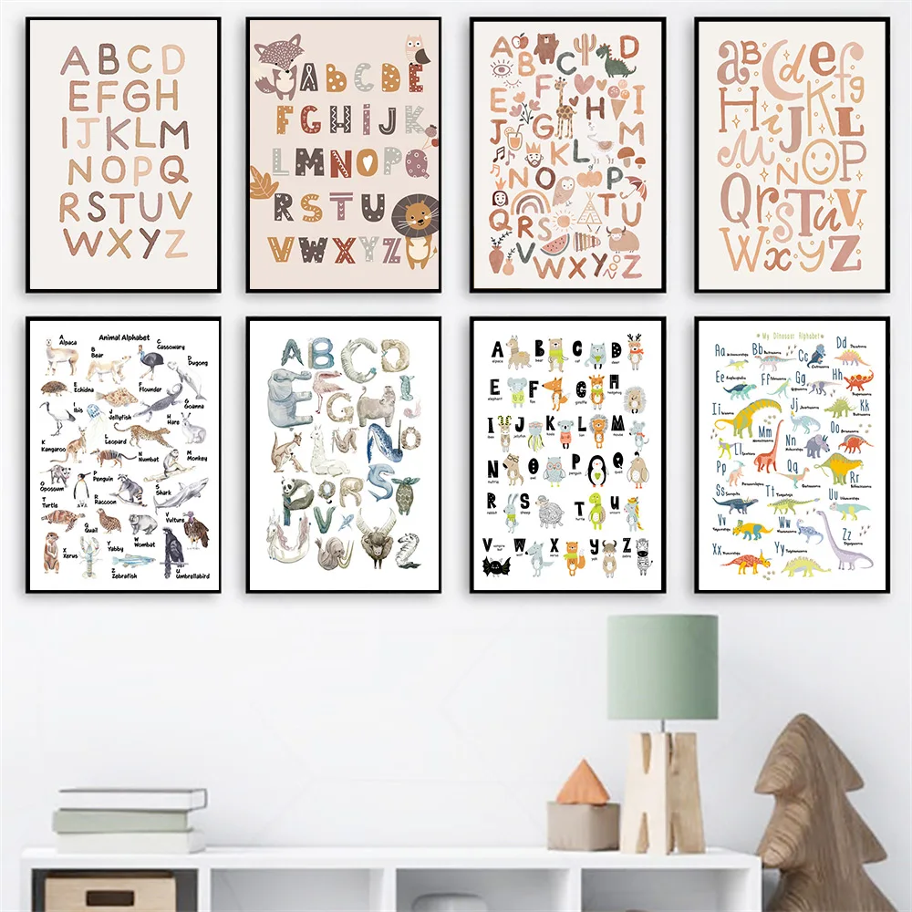 ABC Alphabet Numbers Nursery Poster Ocean Life Animals Illustration Child Wall Art Print Nordic Canvas Painting Kids Room Decor
ABC Alphabet Numbers Nursery Poster Ocean Life Animals Illustration Child Wall Art Print Nordic Canvas Painting Kids Room Decor