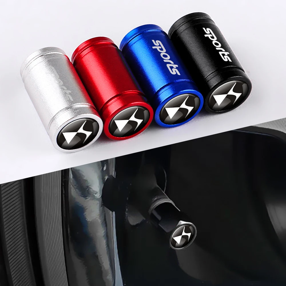 4pcs Metal Car Badges Wheel Tire Valve Stem Caps Covers Auto Accessories For DS 9 Tense SPIRIT DS3 DS4 DS4S DS5 5LS DS6 DS7 etc
4pcs Metal Car Badges Wheel Tire Valve Stem Caps Covers Auto Accessories For DS 9 Tense SPIRIT DS3 DS4 DS4S DS5 5LS DS6 DS7 etc