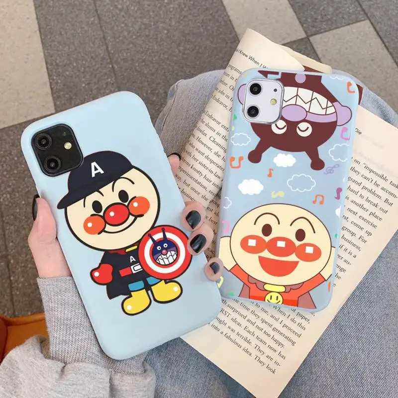 BANDAI Fashion Anpanman Phone Case for iPhone 11 12 13 Mini Pro Xs Max 8 7 6 6S Plus X XR Solid Candy Color Case
BANDAI Fashion Anpanman Phone Case for iPhone 11 12 13 Mini Pro Xs Max 8 7 6 6S Plus X XR Solid Candy Color Case