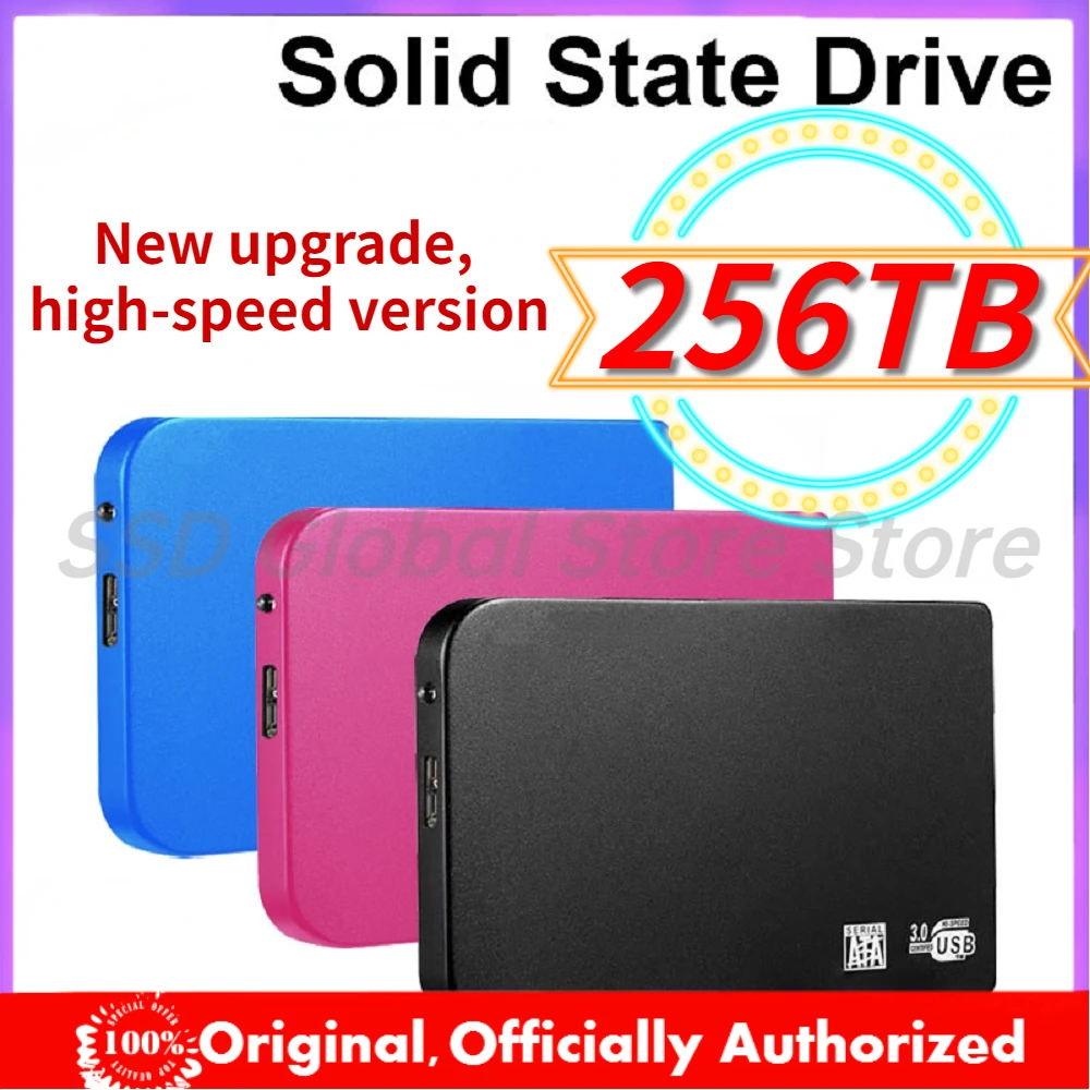 Mini Portable SSD 4TB High-speed External Solid State Drive USB 3.0 256TB 64TB Mobile Hard Drive Type-C for Notebook Laptop Mac
Mini Portable SSD 4TB High-speed External Solid State Drive USB 3.0 256TB 64TB Mobile Hard Drive Type-C for Notebook Laptop Mac