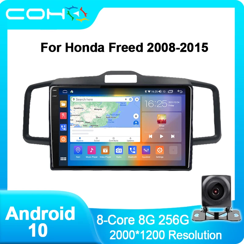 COHO For Honda Freed 2008-2015 Gps Navigation Radio Car Multimedia Player Android 10.0 Octa Core 8+256G QLED 1280*720
COHO For Honda Freed 2008-2015 Gps Navigation Radio Car Multimedia Player Android 10.0 Octa Core 8+256G QLED 1280*720