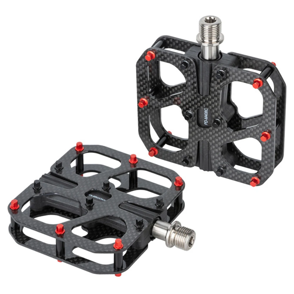 Brand New Bicycle Pedals Bike Accessories Carbon Fiber Cycling Parts Lighter Lightweight Titanium Alloy Bearing
Brand New Bicycle Pedals Bike Accessories Carbon Fiber Cycling Parts Lighter Lightweight Titanium Alloy Bearing