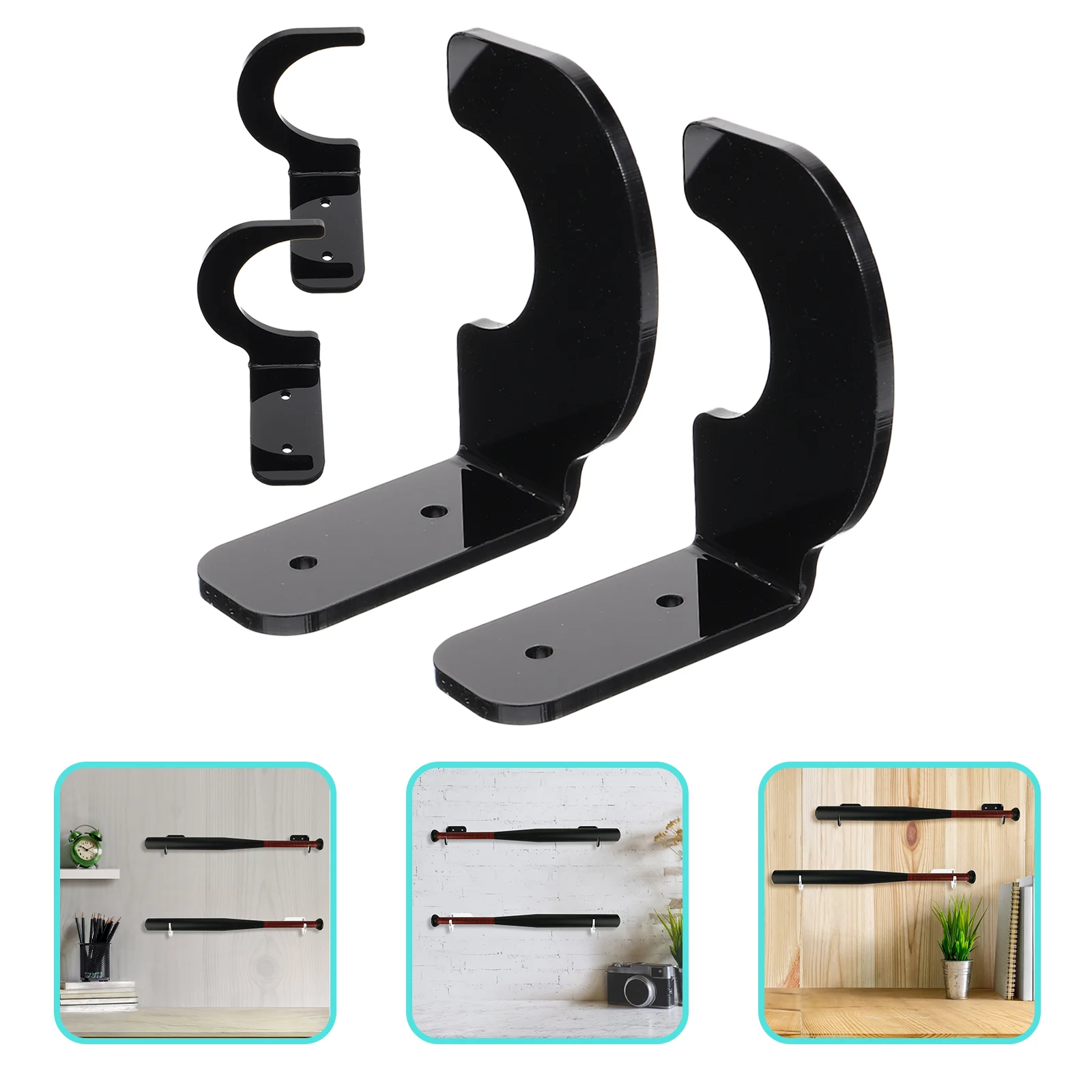 1 Set Bat Holder Wall Mount Softball Bat Rack Baseball Bat Holder Softball Bat Display Stand and Install Parts
1 Set Bat Holder Wall Mount Softball Bat Rack Baseball Bat Holder Softball Bat Display Stand and Install Parts