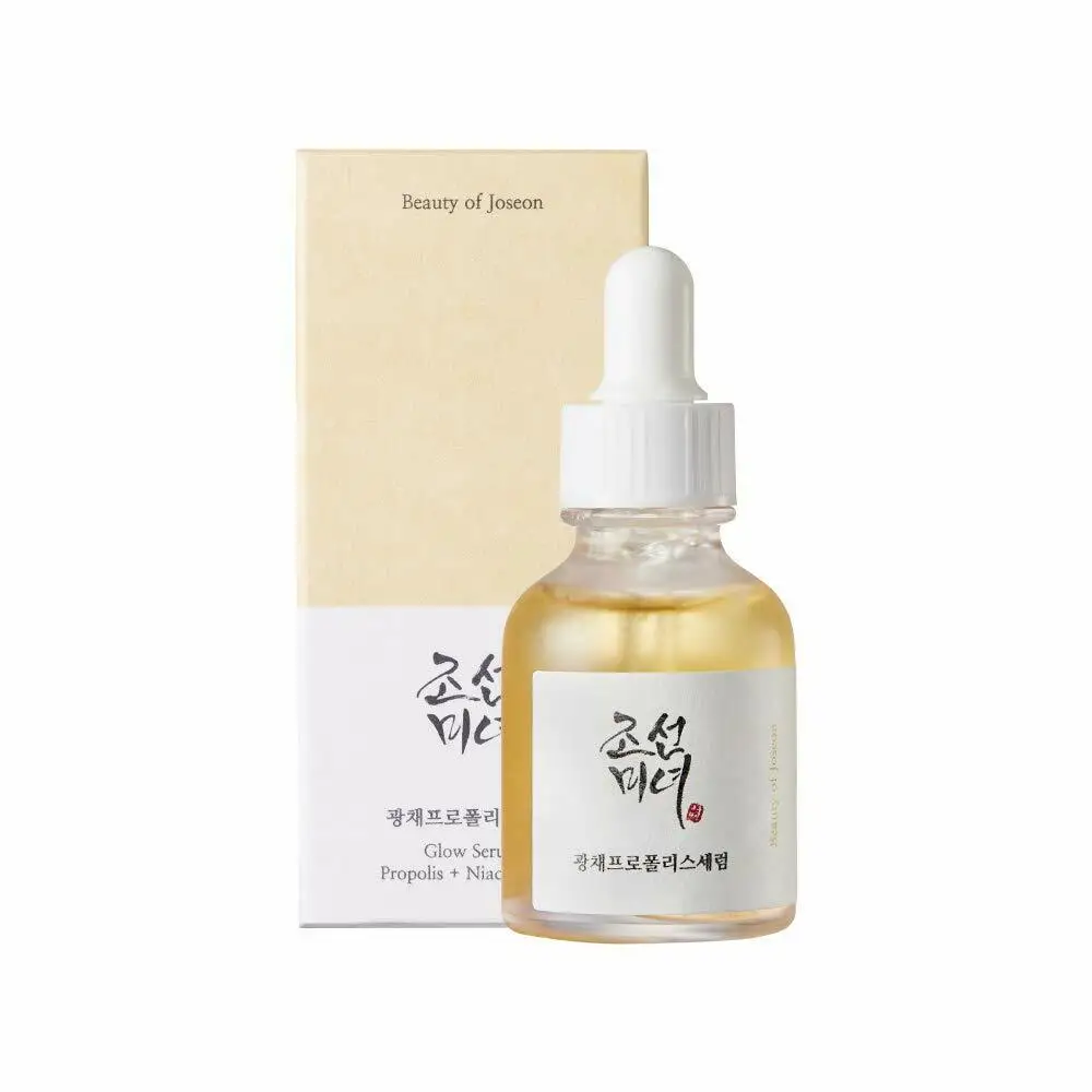Beauty of Joseon Glow Serum Propolis Niacinamide 30ml Anti Acne Lightening Fine Lines Moisturizing Whitening Korea Care
Beauty of Joseon Glow Serum Propolis Niacinamide 30ml Anti Acne Lightening Fine Lines Moisturizing Whitening Korea Care
