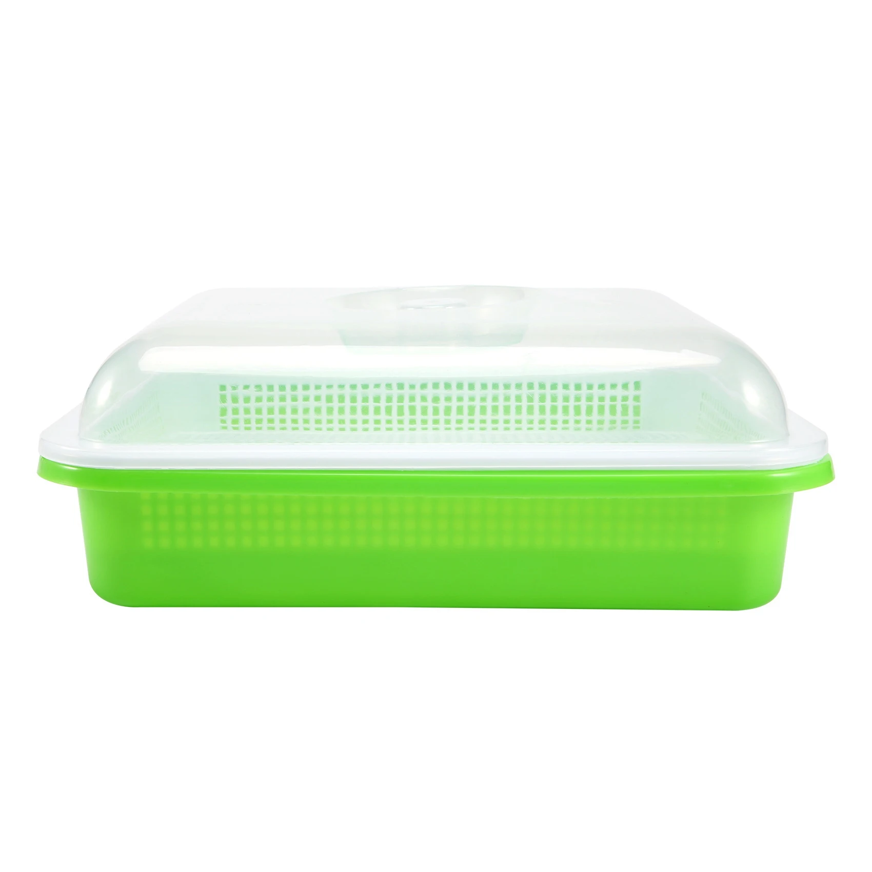 Seed Sprouter Tray with Lid BPA Free Bean Sprout Grower Sprouting Seeds Tray, Dirt Free Way and Big Capacity
Seed Sprouter Tray with Lid BPA Free Bean Sprout Grower Sprouting Seeds Tray, Dirt Free Way and Big Capacity