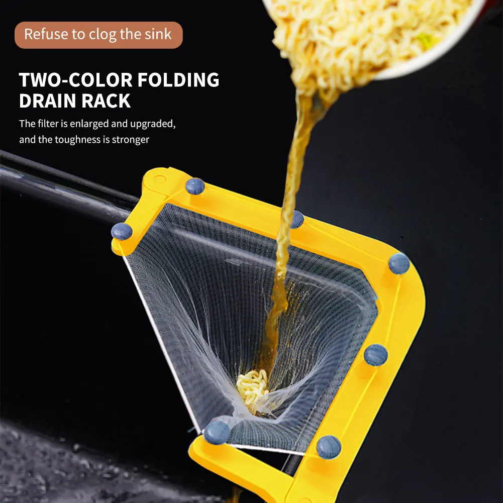 Triangular Sink Drain Basket Strainer Kitchen Sink Filter Mesh Bag Rack Hanging Vegetable Fruit Basket Waste Garbage Net Shelf
Triangular Sink Drain Basket Strainer Kitchen Sink Filter Mesh Bag Rack Hanging Vegetable Fruit Basket Waste Garbage Net Shelf