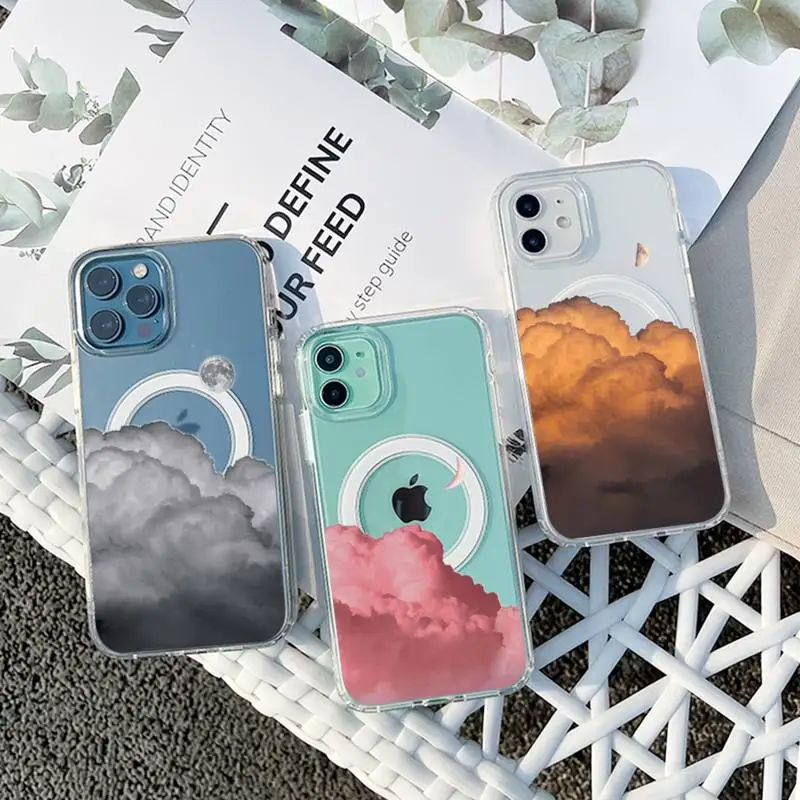 funny clouds Phone Case For iPhone 13 12 11 Mini Pro Max transparent Super Magnetic MagSafe Cover
funny clouds Phone Case For iPhone 13 12 11 Mini Pro Max transparent Super Magnetic MagSafe Cover