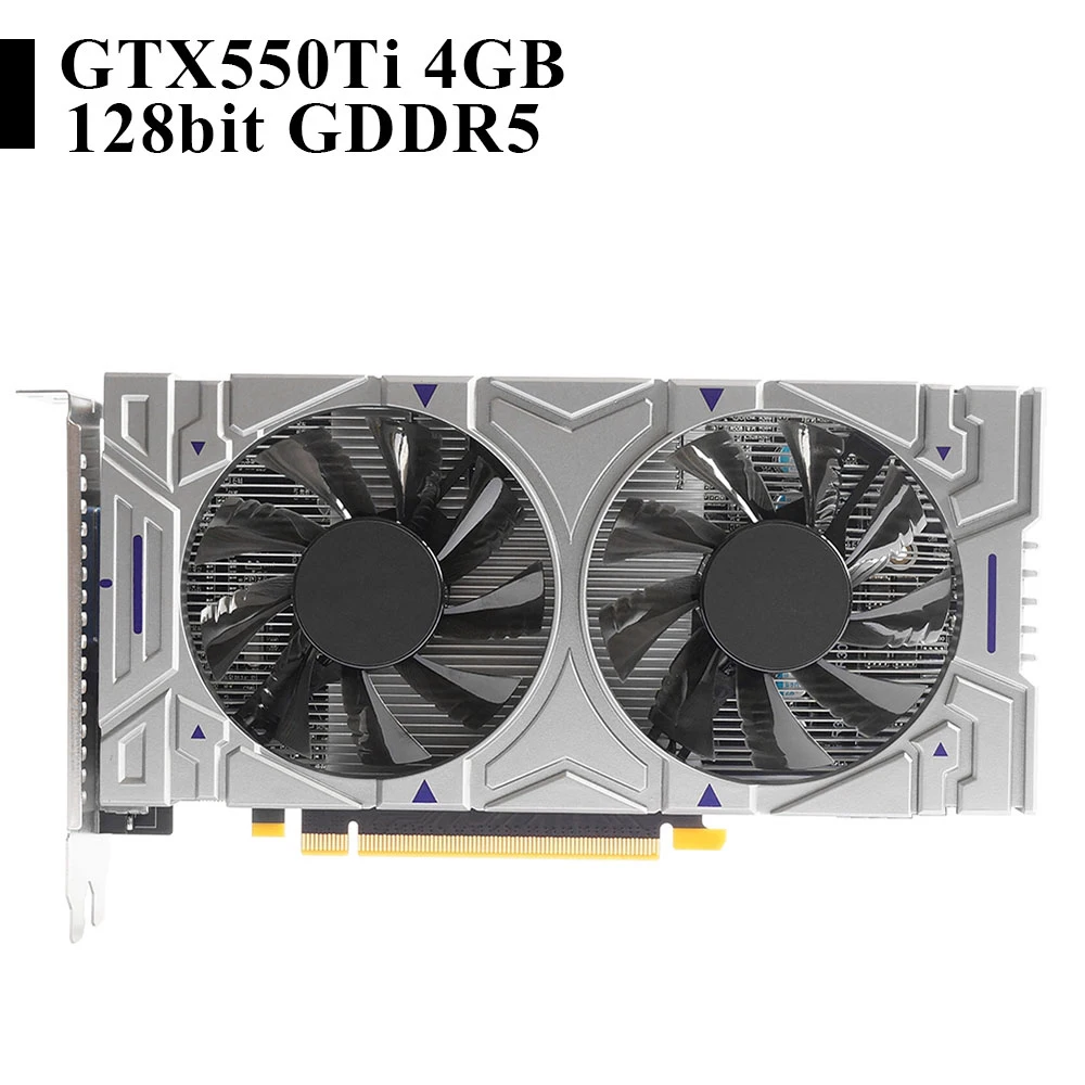 GTX550Ti NVIDIA Gaming Video Cards for PC 1G/1.5G/2G/3G/4G/6G/8G Origical Graphics Card with Dual Cooling Fans for Computer
GTX550Ti NVIDIA Gaming Video Cards for PC 1G/1.5G/2G/3G/4G/6G/8G Origical Graphics Card with Dual Cooling Fans for Computer