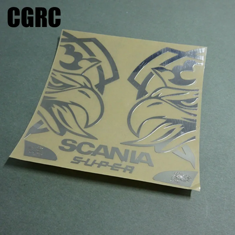 Simulation Model Side Metal Sticker Decorate for 1/14 Tamiya RC Truck Trailer Tipper Scania R620 R730 Car DIY Parts
Simulation Model Side Metal Sticker Decorate for 1/14 Tamiya RC Truck Trailer Tipper Scania R620 R730 Car DIY Parts
