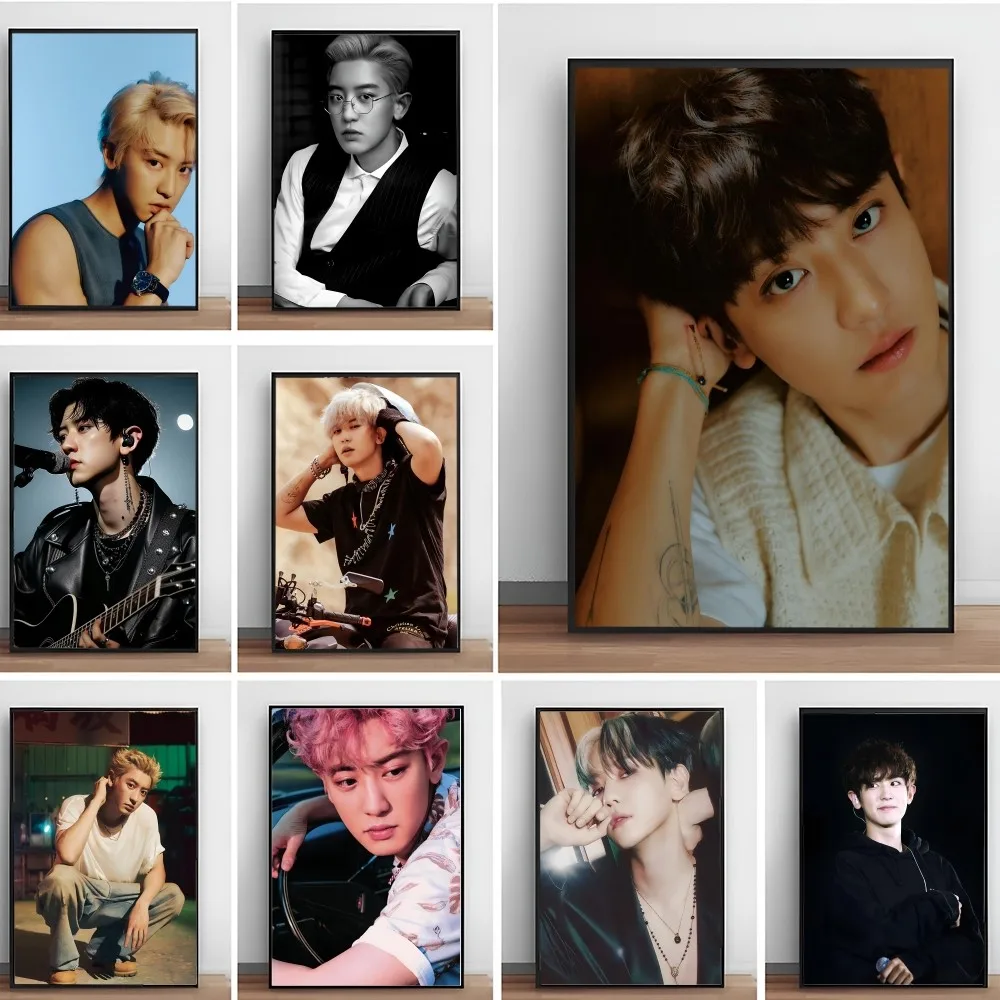 Chanyeol Park Chan-yeol Kpop постер Exo бумажная печать для дома гостиной спальни входа бара