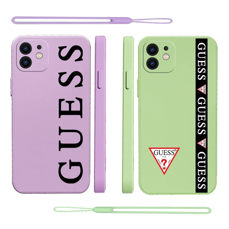 Best Trend Guess What Phone Case For iPhone 14 13 12 11 Pro Max Mini X XR XS MAX SE20 8 7 Plus 6S Plus Silicone with Hand Strap
Best Trend Guess What Phone Case For iPhone 14 13 12 11 Pro Max Mini X XR XS MAX SE20 8 7 Plus 6S Plus Silicone with Hand Strap
