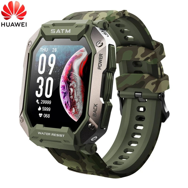 HUAWEI C20 Military Smart Watch Men Carbon Black Ultra Army Outdoor IP68 5ATM Waterproof Heart Rate Blood Oxygen Satm Smartwatch
HUAWEI C20 Military Smart Watch Men Carbon Black Ultra Army Outdoor IP68 5ATM Waterproof Heart Rate Blood Oxygen Satm Smartwatch