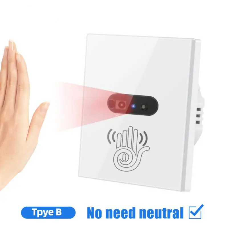 Wall Light Switch Smart Home Infrare IR Sensor No Need Touch EU 100-240V Glass Screen Wall Panel Electrical Automation Modules
Wall Light Switch Smart Home Infrare IR Sensor No Need Touch EU 100-240V Glass Screen Wall Panel Electrical Automation Modules