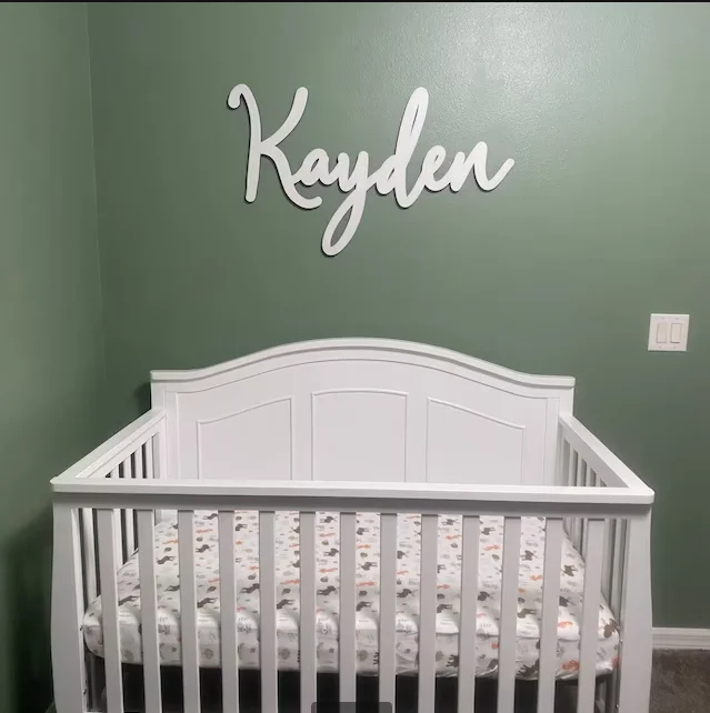 Name Sign for Wall Baby Name Cutout for Nursery Name Sign for Wedding Baby Shower Gift Wall Decor Wood Sign Custom Nursery Sign 
Name Sign for Wall Baby Name Cutout for Nursery Name Sign for Wedding Baby Shower Gift Wall Decor Wood Sign Custom Nursery Sign