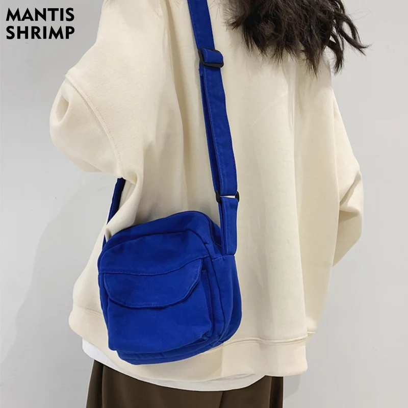 Brand Canvas Crossbody Bags for Women Vintage Shoulder Messenger Bags Ladies Casual Bags Simple Solid Color Packs High Quality
Brand Canvas Crossbody Bags for Women Vintage Shoulder Messenger Bags Ladies Casual Bags Simple Solid Color Packs High Quality