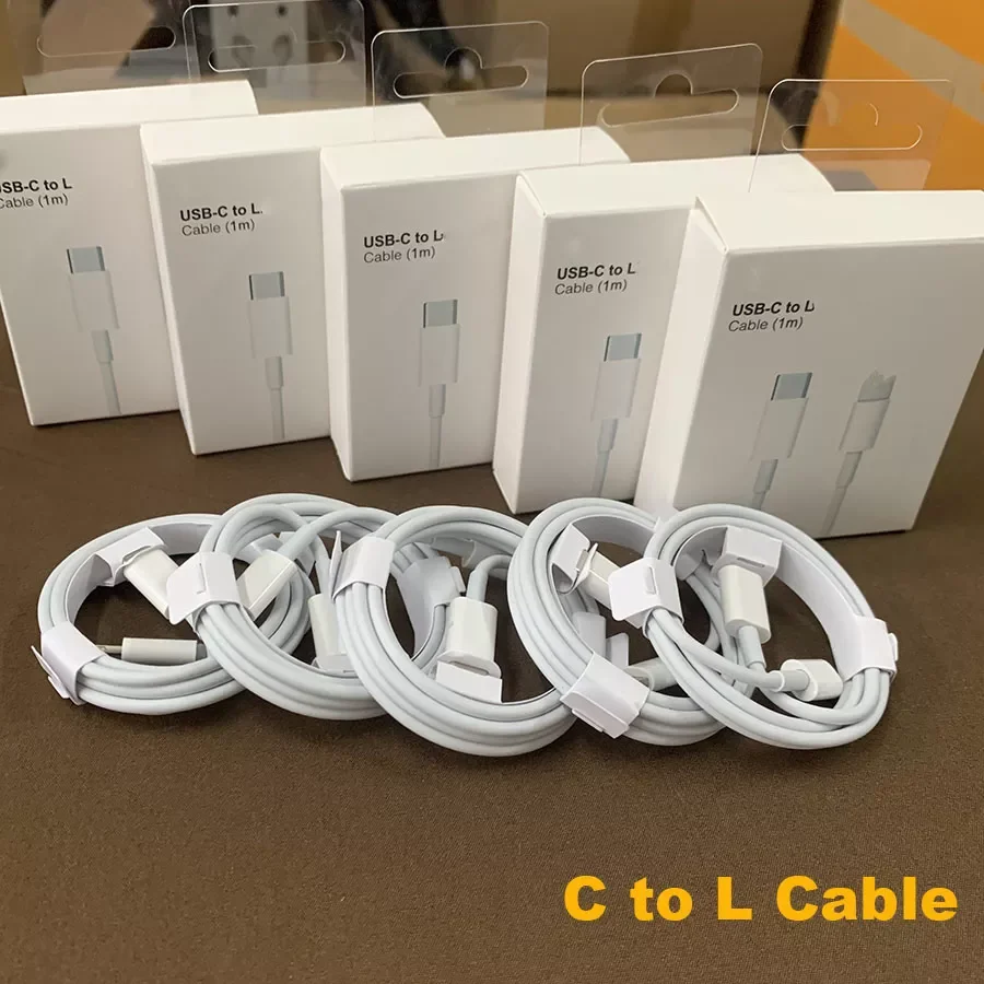 10pcs/lot C To L Fast Charging Cable for iPhone 13 Pro Max 12 11 XS 8 Pin To Type C Original Box 1m USB C Cord
10pcs/lot C To L Fast Charging Cable for iPhone 13 Pro Max 12 11 XS 8 Pin To Type C Original Box 1m USB C Cord