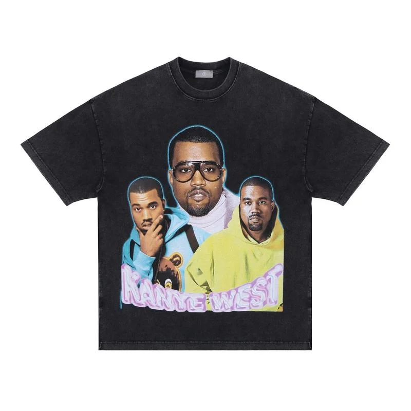 22SS Black Portrait Print Kanye West T Shirt Men Women EU Size 100% Cotton Fashion Top Tees Summer Vintage Clothes Techwear
22SS Black Portrait Print Kanye West T Shirt Men Women EU Size 100% Cotton Fashion Top Tees Summer Vintage Clothes Techwear