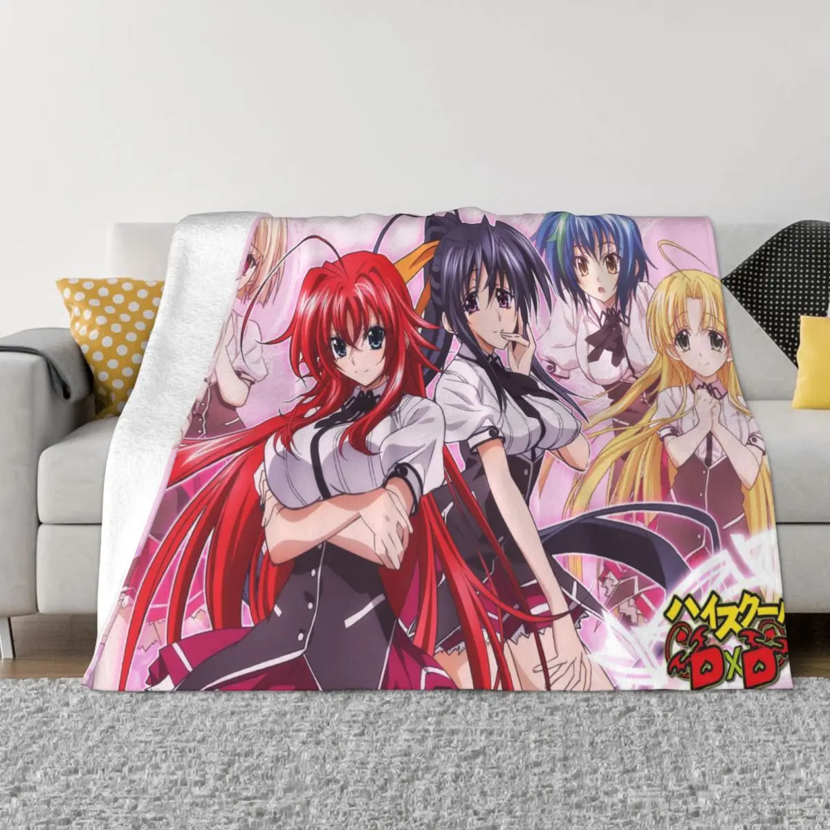 High School DD Cartoon Blanket Fleece Printed Japanese Anime Multi-function Throw Blankets for Bedding Outdoor Bedspread
High School DD Cartoon Blanket Fleece Printed Japanese Anime Multi-function Throw Blankets for Bedding Outdoor Bedspread