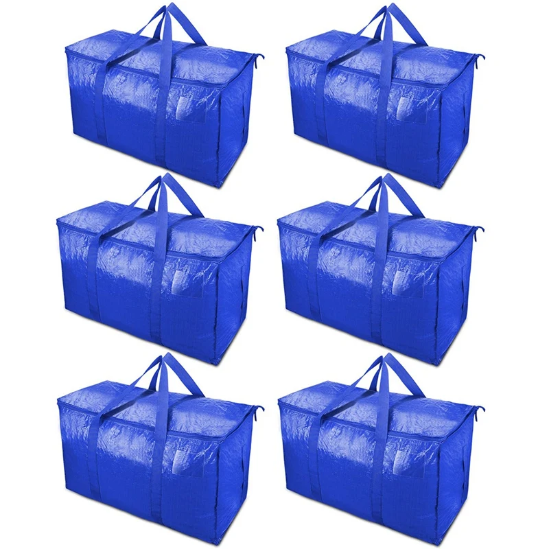 Moving Bags Heavy Duty With Strong Zippers And Handles Collapsible Moving Supplies, Storage For Packing
Moving Bags Heavy Duty With Strong Zippers And Handles Collapsible Moving Supplies, Storage For Packing
