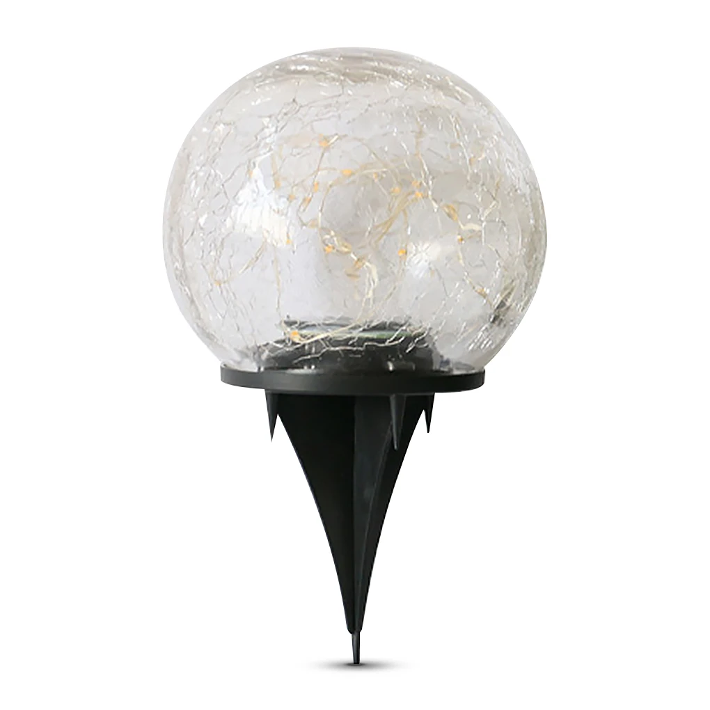 Outdoor Crack Ball Solar Light Decorative LED Lamp Patio Christmas Warm Lighting Party for Porch Yard Fence Path Deck
Outdoor Crack Ball Solar Light Decorative LED Lamp Patio Christmas Warm Lighting Party for Porch Yard Fence Path Deck