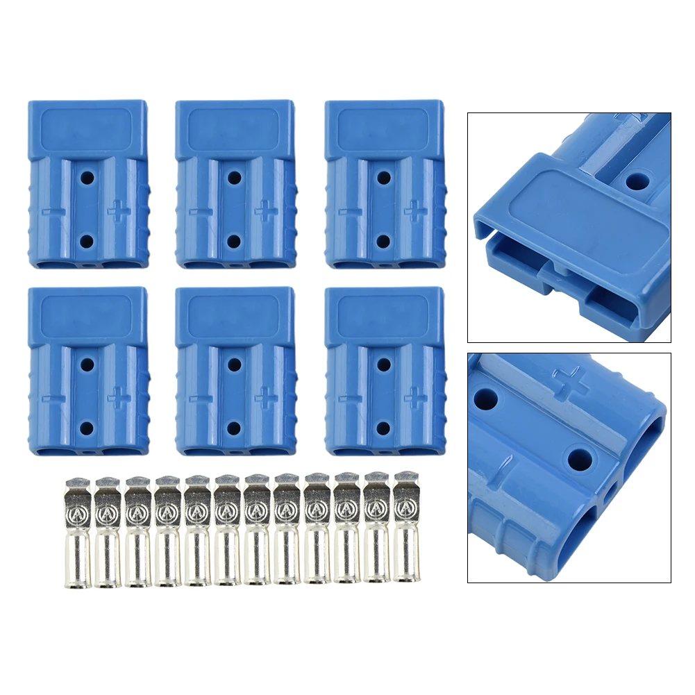 18pcs Plugs With Terminal Set 6 AWG 50A 600V For Anderson Style Plug DC Power 50AMP Solar Caravan Electrical Equipment Supplies
18pcs Plugs With Terminal Set 6 AWG 50A 600V For Anderson Style Plug DC Power 50AMP Solar Caravan Electrical Equipment Supplies
