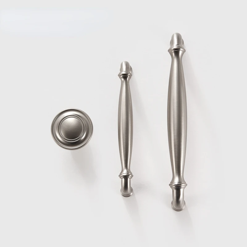 Dresser Cabinet Drawer Bar Brushed Nickel Handle Matt Silver Pull Wardrobe Handle Brass Furniture Handle
Dresser Cabinet Drawer Bar Brushed Nickel Handle Matt Silver Pull Wardrobe Handle Brass Furniture Handle